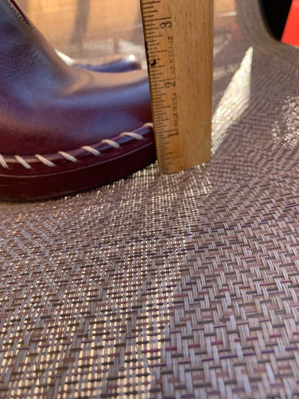 Frye slip on leather heeled mules - Picture 10 of 10